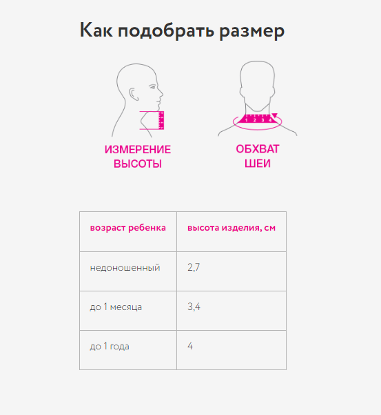 Ортопедический воротник ШВН Orto, мягкая фиксация купить в OrtoMir24